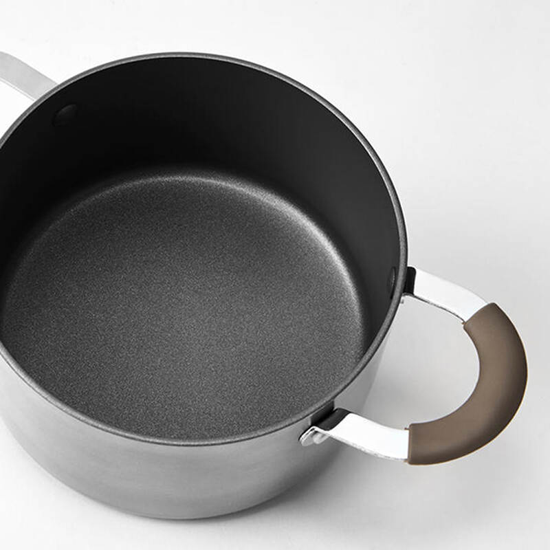 Nồi Locknlock Handycook Có Nắp Đậy 14Cm - Màu Xám - LHD1142, , large image number null